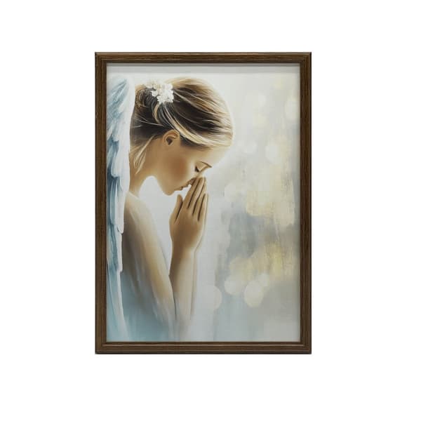Angel in Golden Light Angel in Golden Light, 30x40 cm, kultainen alumiinirunko, 230 gsm mattapaperi