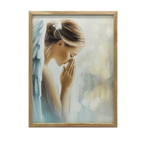 Angel in Golden Light Angel in Golden Light, 30x40 cm, kultainen alumiinirunko, 230 gsm mattapaperi