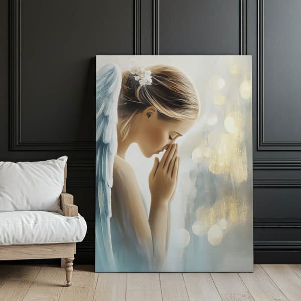 Angel in Golden Light Angel in Golden Light, 30x40 cm, uindrammet, 230 gsm mat papir