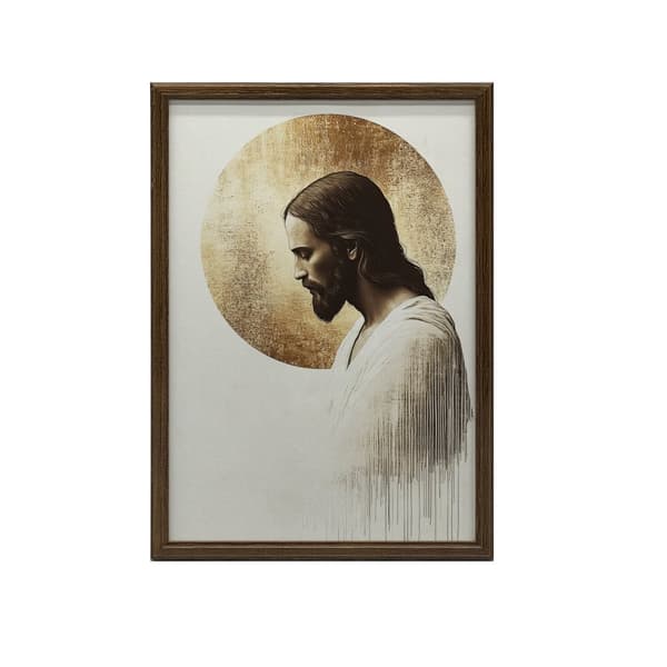 Divine Simplicity Divine Simplicity, 30x40 cm, guld aluminiumsramme, 230 gsm mat papir