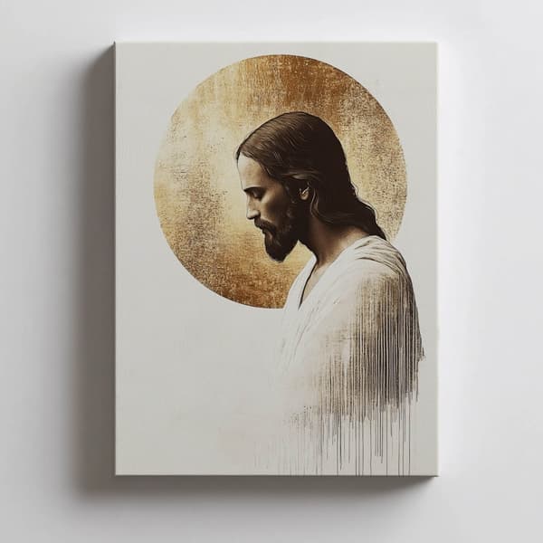 Divine Simplicity Divine Simplicity, 60x90 cm, guld aluminiumsramme, 230 gsm mat papir