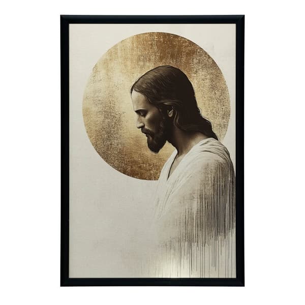 Divine Simplicity Divine Simplicity, 60x90 cm, guld aluminiumsramme, 230 gsm mat papir