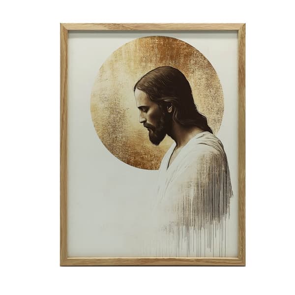 Divine Simplicity Divine Simplicity, 60x90 cm, guld aluminiumsramme, 230 gsm mat papir