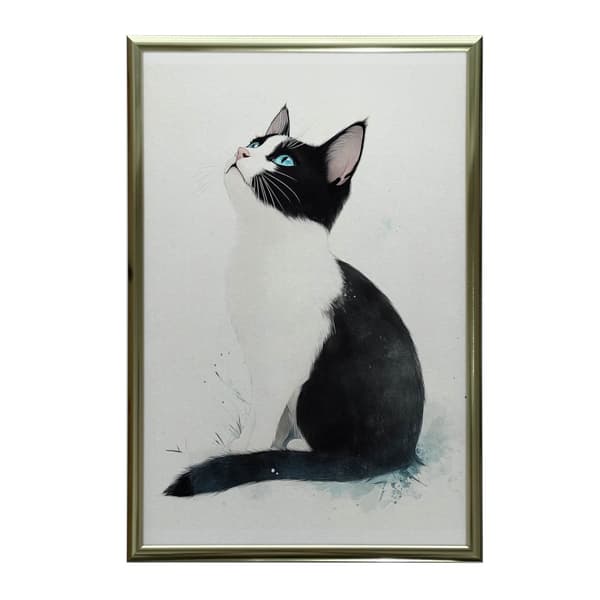 Kitty in White Kitty in White, 30x40 cm, uindrammet, 230 gsm mat papir