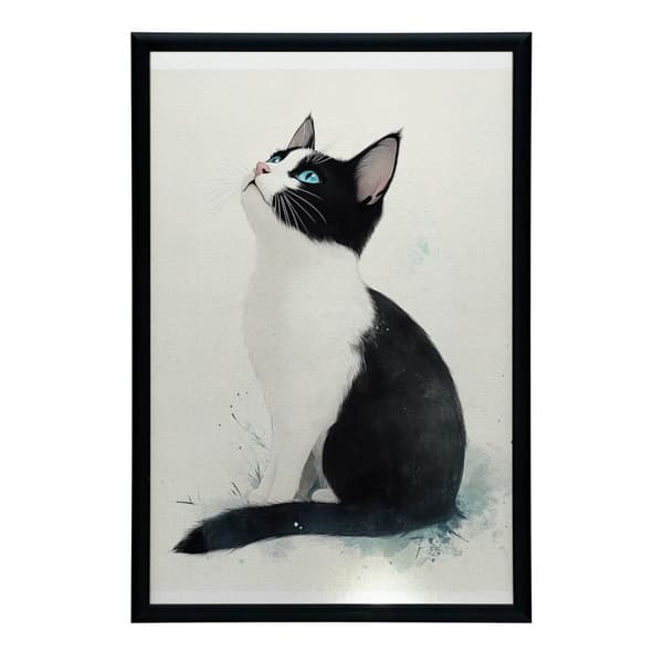 Kitty in White Kitty in White, 30x40 cm, uindrammet, 230 gsm mat papir