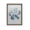 Miniatyrbild 7 av 10: Paw Print Paw Print, 50x70 cm, mörkbrun träram, 230 gsm matt papper