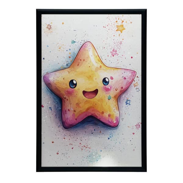 Joyful star Joyful star, 50x70 cm, ljus ekträram, 230 gsm matt papper