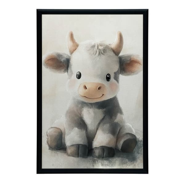 Lovely cow Lovely cow, 50x70 cm, mörkbrun träram, 230 gsm matt papper