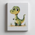 Miniatyrbillede 4 af 10: Smiling Dinosaur Smiling Dinosaur, 50x70 cm, sort aluminiumsramme, 230 gsm mat papir