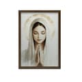 Miniatyrbild 8 av 10: Our Lady in Prayer Our Lady in Prayer, 70x100 cm, oinramad, 230 gsm matt papper