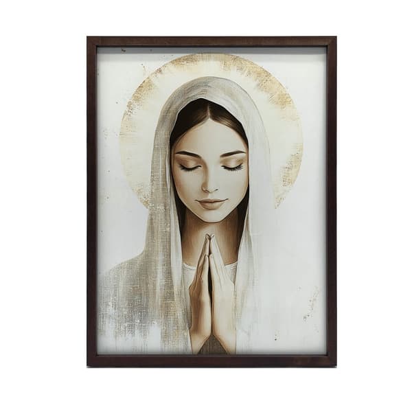 Our Lady in Prayer Our Lady in Prayer, 70x100 cm, oinramad, 230 gsm matt papper