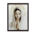 Miniatyrbild 2 av 10: Our Lady in Prayer Our Lady in Prayer, 70x100 cm, oinramad, 230 gsm matt papper