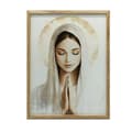 Miniatyrbild 1 av 10: Our Lady in Prayer Our Lady in Prayer, 70x100 cm, oinramad, 230 gsm matt papper