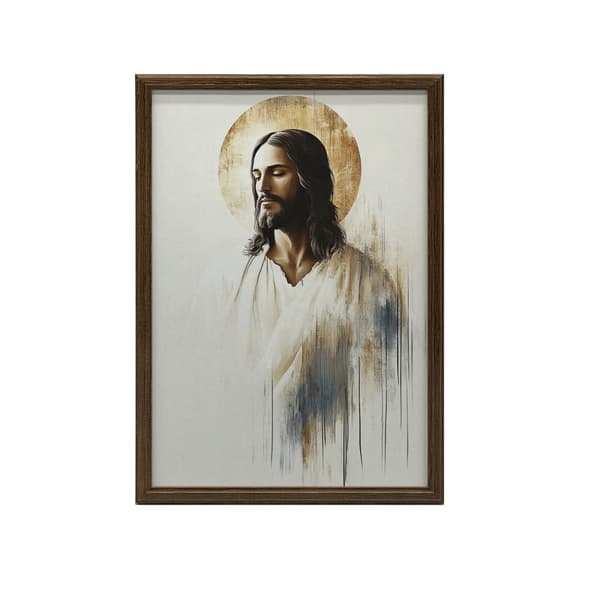 Jeesus hiljaisuudessa Jeesus hiljaisuudessa, 60x90 cm, kehystämätön, 230 gsm mattapaperi