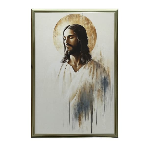 Jeesus hiljaisuudessa Jeesus hiljaisuudessa, 60x90 cm, kehystämätön, 230 gsm mattapaperi
