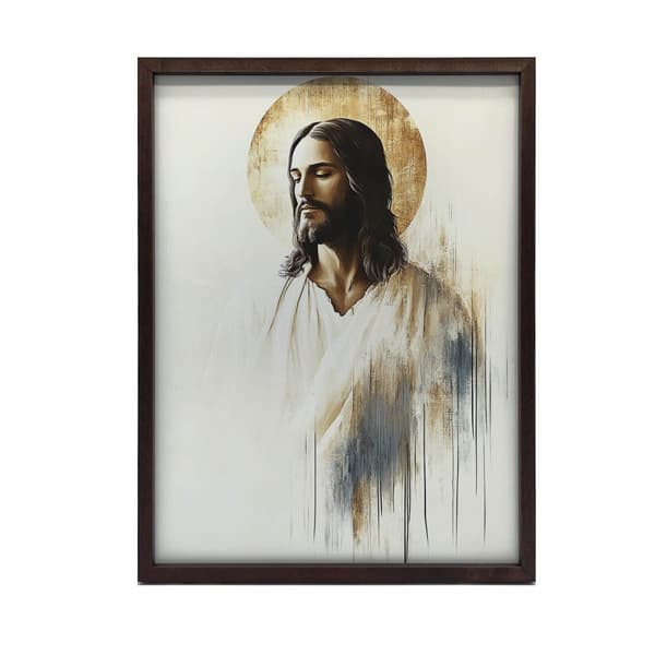 Jeesus hiljaisuudessa Jeesus hiljaisuudessa, 60x90 cm, kehystämätön, 230 gsm mattapaperi