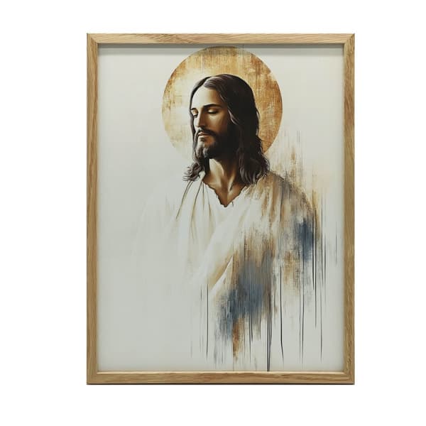 Jeesus hiljaisuudessa Jeesus hiljaisuudessa, 60x90 cm, kehystämätön, 230 gsm mattapaperi