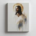 Pikkukuva 4 / 10: Jeesus hiljaisuudessa Jeesus hiljaisuudessa, 70x100 cm, kultainen alumiinikehys, 230 gsm mattapaperi