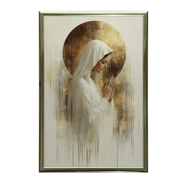 Prayer in Silence - Mary Prayer in Silence - Mary, 30x40 cm, uindrammet, 230 gsm mat papir