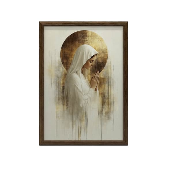 Prayer in Silence - Mary Prayer in Silence - Mary, 30x40 cm, uindrammet, 230 gsm mat papir