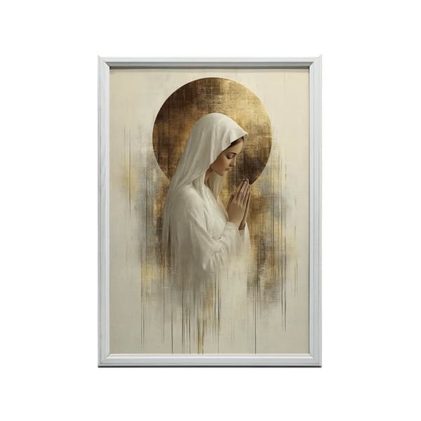 Prayer in Silence - Mary Prayer in Silence - Mary, 30x40 cm, uindrammet, 230 gsm mat papir