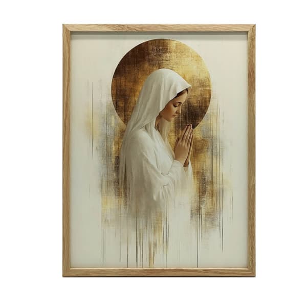 Prayer in Silence - Mary Prayer in Silence - Mary, 30x40 cm, uindrammet, 230 gsm mat papir