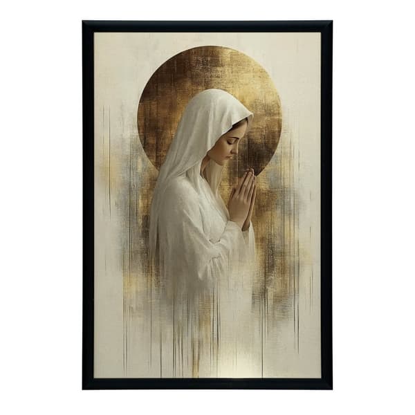 Prayer in Silence - Mary Prayer in Silence - Mary, 70x100 cm, uindrammet, 230 gsm mat papir