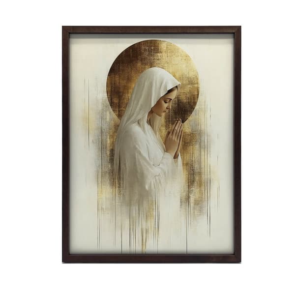 Prayer in Silence - Mary Prayer in Silence - Mary, 70x100 cm, uindrammet, 230 gsm mat papir