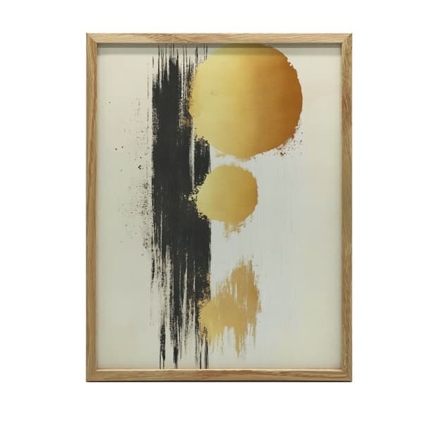 Energetic Golden Circles Energetic Golden Circles, 50x70 cm, uindrammet, 230 gsm mat papir