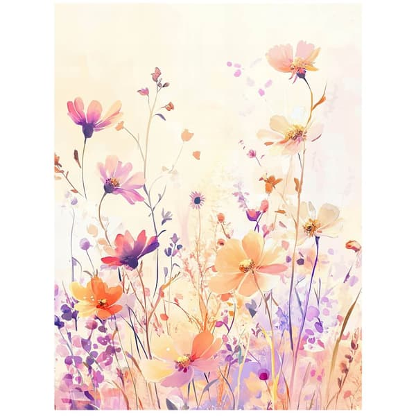 Flower Dream Flower Dream, 40x50 cm, kehystämätön, 230 gsm mattapaperi