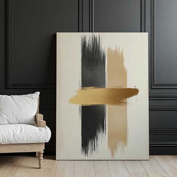 Abstract Harmony Abstract Harmony, 50x70 cm, uindrammet, premium lærred på båre