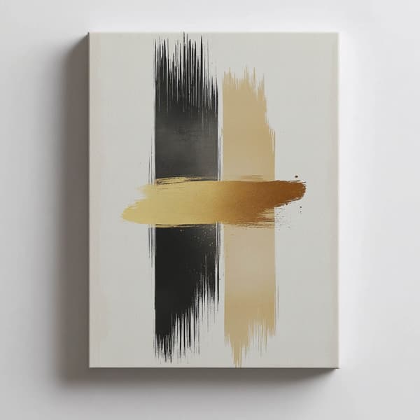 Abstract Harmony Abstract Harmony, 70x100 cm, lys egetræsramme, 230 gsm mat papir