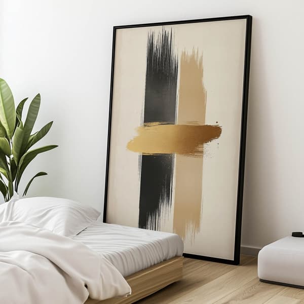 Abstract Harmony Abstract Harmony, 70x100 cm, lys egetræsramme, 230 gsm mat papir
