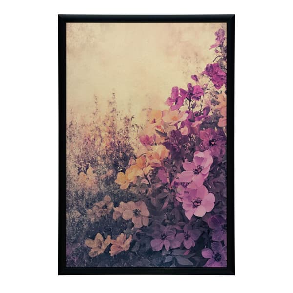 Floral Peace Floral Peace, 70x100 cm, mörkbrun träram, 230 gsm matt papper