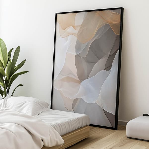 Ethereal Wave Ethereal Wave, 70x100 cm, tummanruskea puurunko, 230 gsm mattapaperi