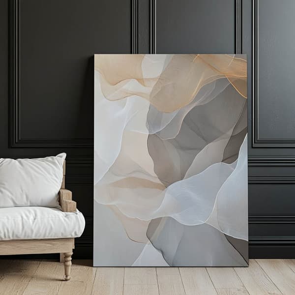 Ethereal Wave Ethereal Wave, 70x100 cm, tummanruskea puurunko, 230 gsm mattapaperi