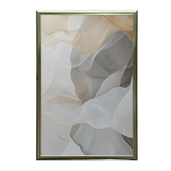 Ethereal Wave Ethereal Wave, 70x100 cm, tummanruskea puurunko, 230 gsm mattapaperi