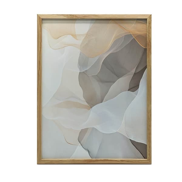 Ethereal Wave Ethereal Wave, 70x100 cm, tummanruskea puurunko, 230 gsm mattapaperi
