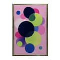 Miniatyrbillede 9 af 10: Chaos in Circles Chaos in Circles, 70x100 cm, sort aluminiumsramme, 230 gsm mat papir