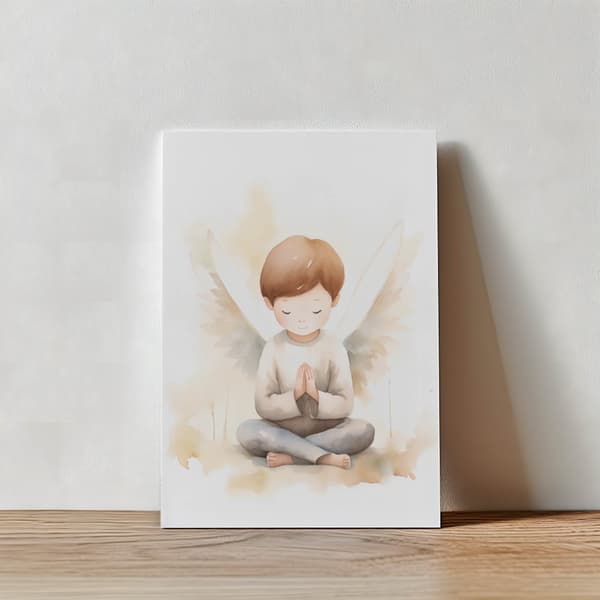 Plakat Pious Contemplation Plakat Pious Contemplation, 40x50 cm, sort aluminiumsramme, 230 gsm mat papir
