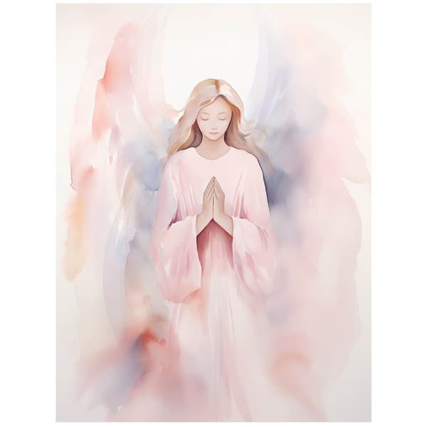 Pink Angel Charm -juliste Pink Angel Charm -juliste, 50x70 cm, musta alumiinikehys, 230 gsm mattapaperi