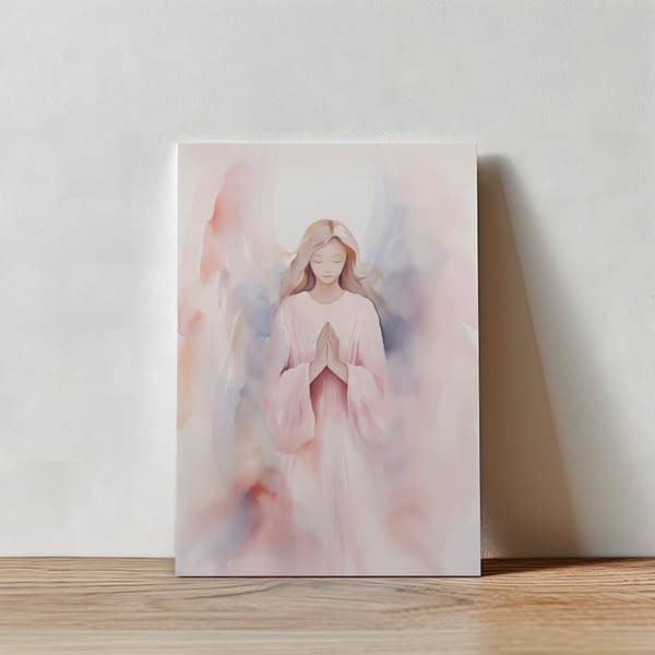 Pink Angel Charm -juliste Pink Angel Charm -juliste, 50x70 cm, musta alumiinikehys, 230 gsm mattapaperi