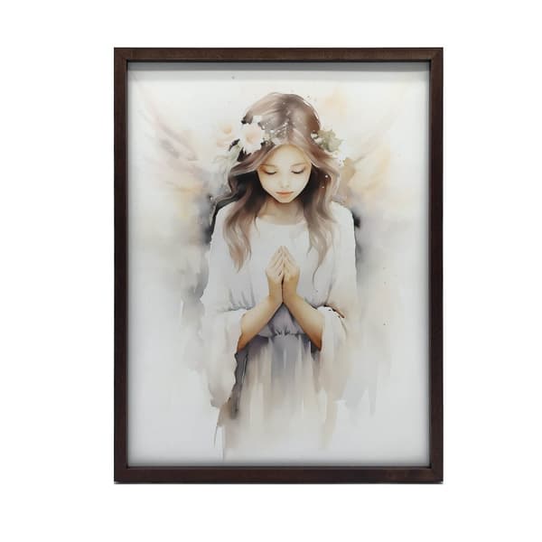 Poster Angel in Subtilty Poster Angel in Subtility, 40x50 cm, sort aluminiumsramme, 230 gsm mat papir