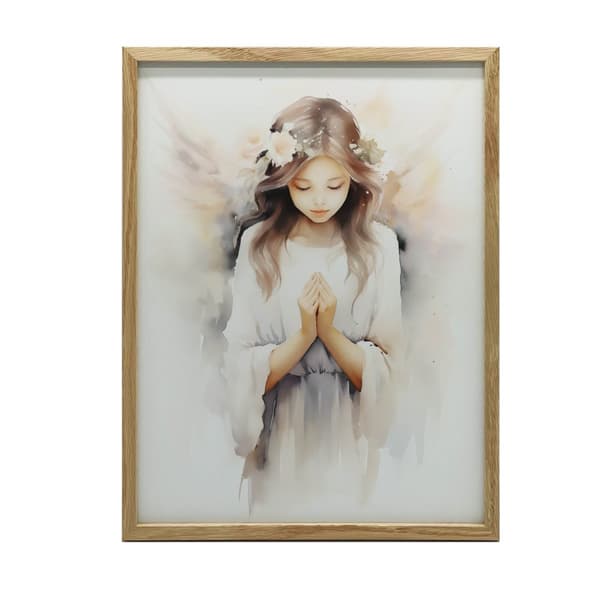 Poster Angel in Subtilty Poster Angel in Subtility, 40x50 cm, sort aluminiumsramme, 230 gsm mat papir