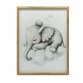 Miniatyrbild 1 av 11: Affisch Sleepy Elephant on a Cloud Affisch Sleepy Elephant on a Cloud, 70x100 cm, oinramad, premiumduk på bår