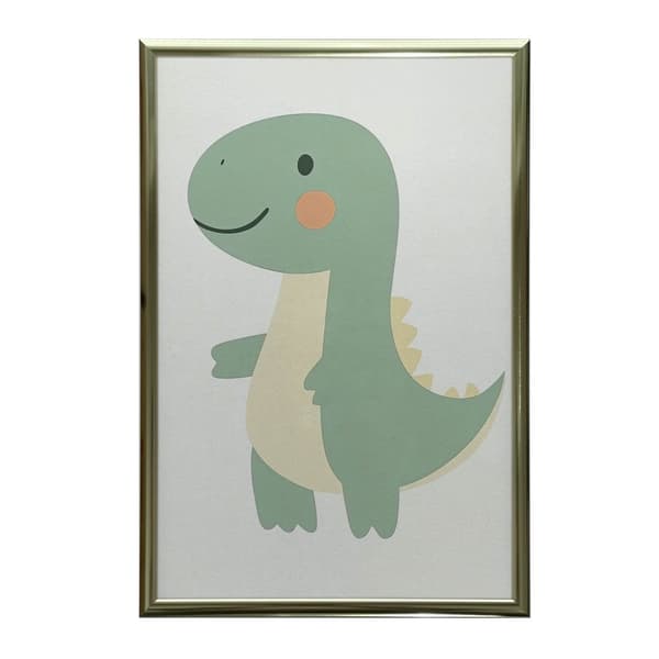 Smiling Dinosaur Poster Smiling Dinosaur Poster, 50x70 cm, uindrammet, 230 gsm mat papir