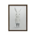 Miniatyrbillede 10 af 11: Plakat Sød kanin i en sweater Plakat Sød kanin i en sweater, 70x100 cm, lys egetræsramme, 230 gsm mat papir