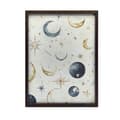 Miniatyrbillede 2 af 11: Lunar Harmony-plakat Lunar Harmony-plakat, 50x70 cm, uindrammet, premium lærred på båre