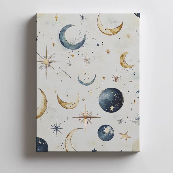 Lunar Harmony-plakat Lunar Harmony-plakat, 60x90 cm, uindrammet, 230 gsm mat papir