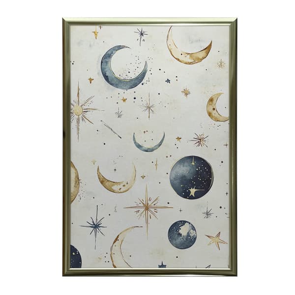 Lunar Harmony-plakat Lunar Harmony-plakat, 60x90 cm, uindrammet, 230 gsm mat papir